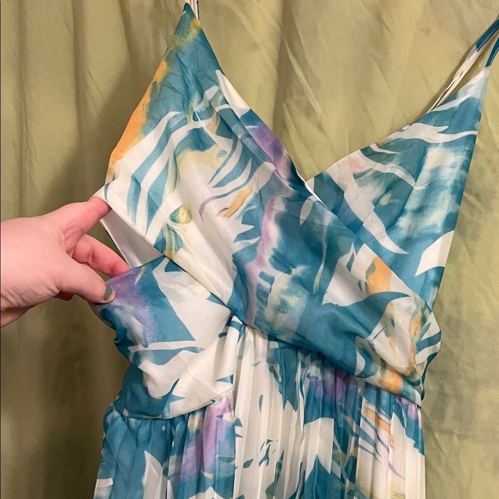 LORAGAL Floral Multicolor Maxi Dress - Picture 3 of 10